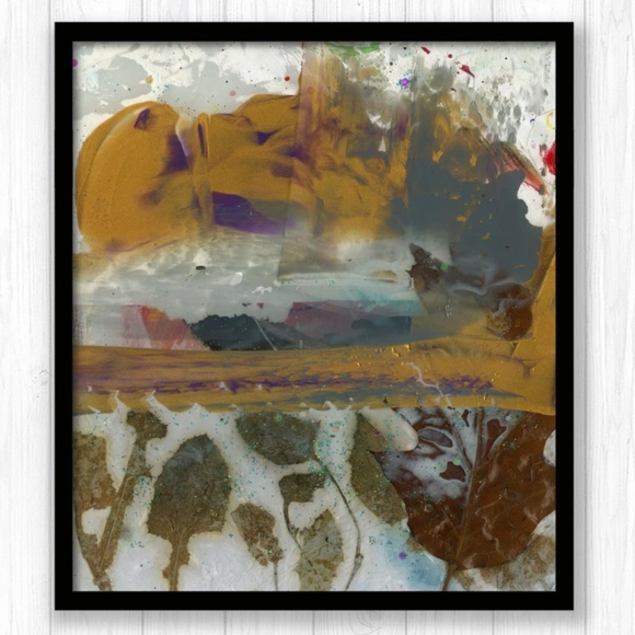 Mixed Media Floral Art by Kathy Morton Stanion - A Song For Nature 1 - Picture 1 of 4